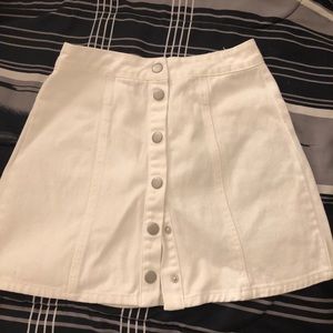 Brandy Melville button up skirt